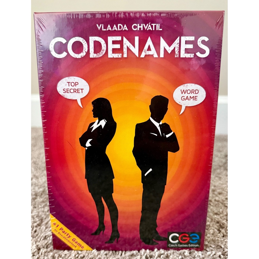 Czech Games Edition Codenames Board Game New Factory Sealed CGE